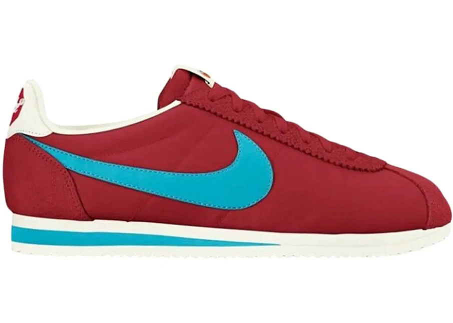 Фото № 1 с приближением к товару «‎Nike Classic Cortez Nylon PRM Varsity Red Chlorine Blue Sail»