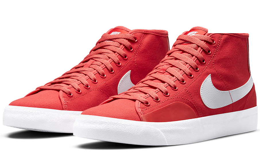 Фото № 2 с приближением к товару «‎Nike Blazer Court Mid RedWhite»