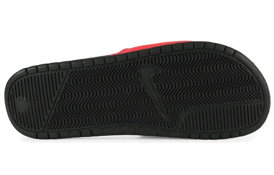 Фото № 4 с приближением к товару «‎Nike Benassi "Just Do It" Slippers RedBlack»