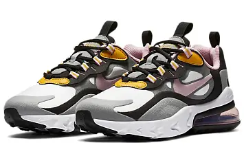 Nike Air Max 270 React (GS) GreyPink - 4