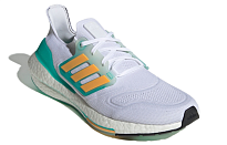 Фото № 3 с приближением к товару «‎adidas Ultra Boost 22 Running Shoes WhiteBlue»