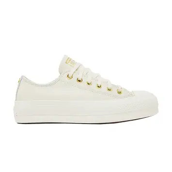 Converse Women's Chuck Taylor All Star Lift Platform Low Gold - 1