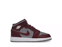 Фото № 1 с приближением к товару «‎Jordan 1 Mid Cherrywood Red »