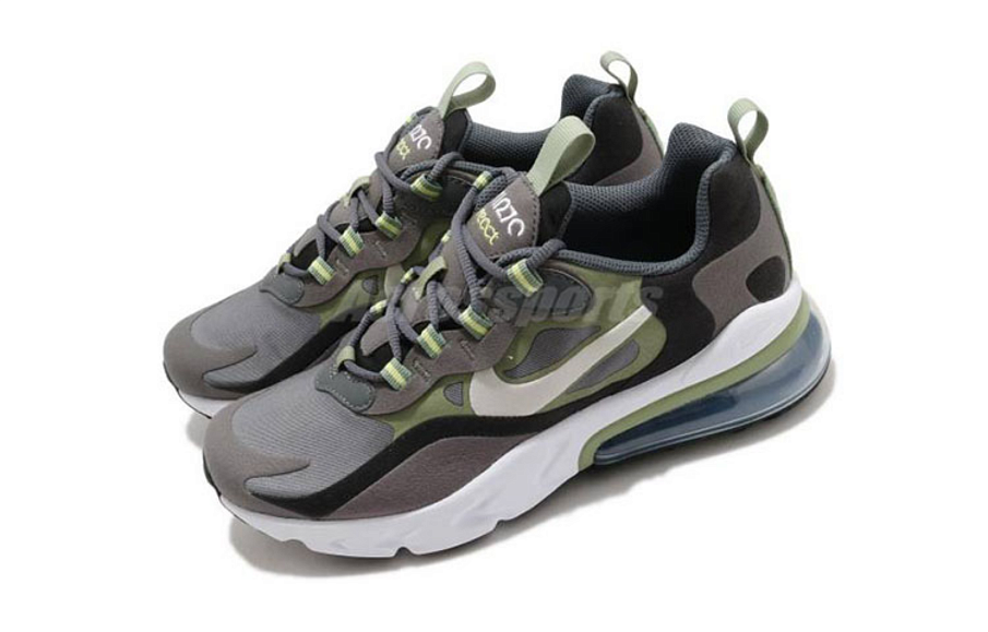 Фото № 3 с приближением к товару «‎Nike Air Max 270 React GS 'Iron Grey'»
