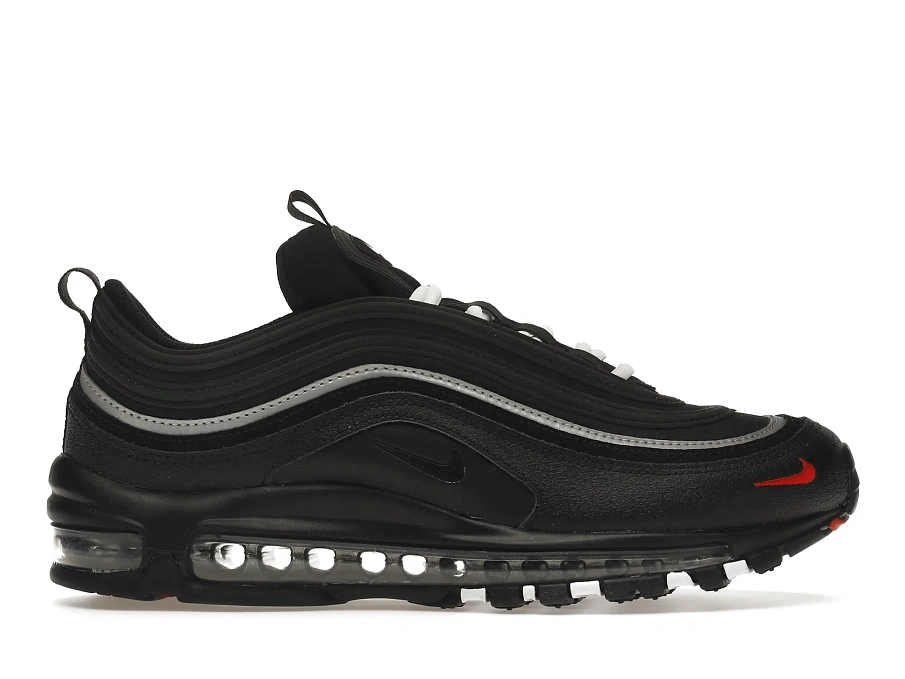 Фото № 1 с приближением к товару «‎Nike Air Max 97 Black White Red»