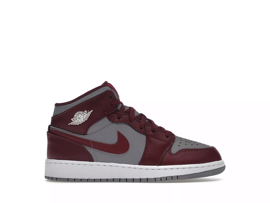 Фото № 1 с приближением к товару «‎Jordan 1 Mid Cherrywood Red »
