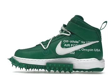 Nike Air Force 1 Mid Off-White Pine Green - 5