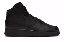 Фото № 1 с приближением к товару «‎Nike Air Force 1 High Triple Black (2017/2020)»