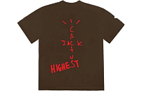 Фото № 2 с приближением к товару «‎Travis Scott Cactus Jack x Jordan Tee Brown»
