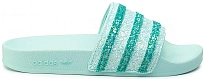 Фото № 1 с приближением к товару «‎adidas Adilette Glitter Frozen Mint »