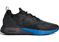 Фото № 1 с приближением к товару «‎adidas ZX 2K Boost Core Black Glow Blue»