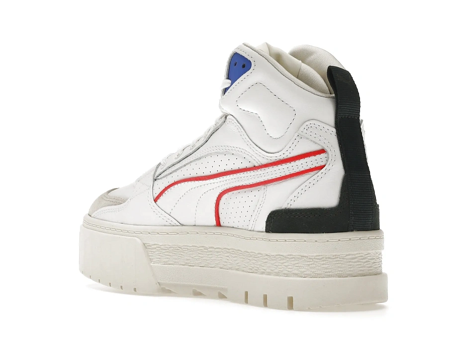 Фото № 5 с приближением к товару «‎Puma Mayze Mid Whisper White »