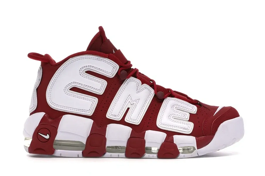 Фото № 1 с приближением к товару «‎Nike Air More Uptempo Supreme Suptempo Red»