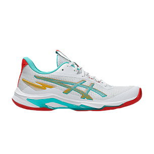 ASICS Women's Netburner Ballistic FF 4 White Sea Glass (1052A090-960)
