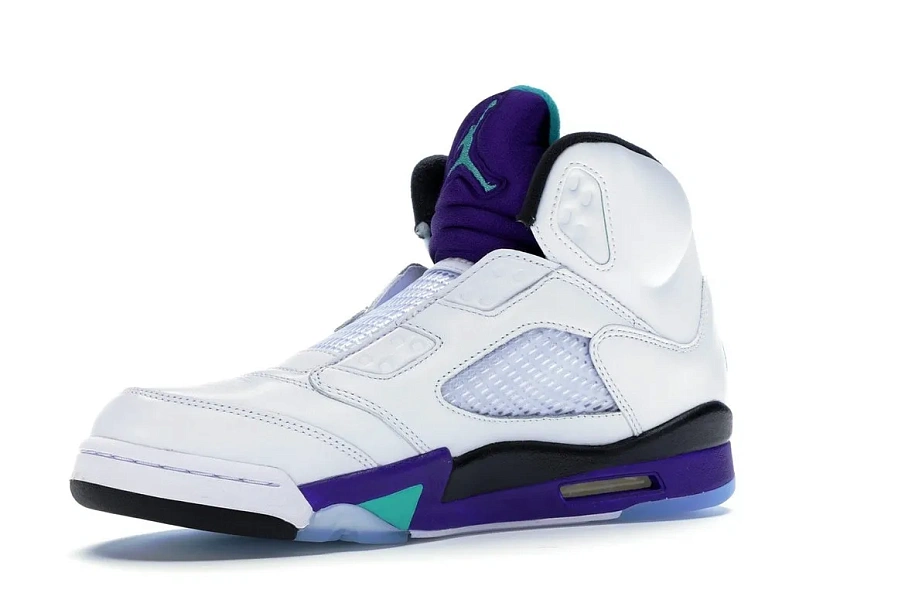 Фото № 3 с приближением к товару «‎Jordan 5 Retro Grape Fresh Prince»