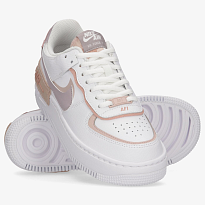 Фото № 3 с приближением к товару «‎Nike Wmns Air Force 1 Shadow " Amethyst Ash " Sneakers WhitePinkPurple»
