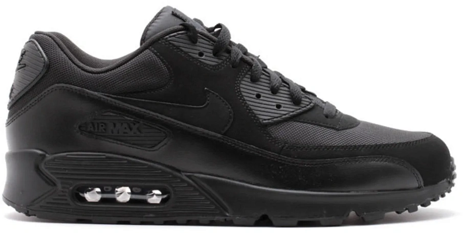 Фото № 1 с приближением к товару «‎Nike Air Max 90 Triple Black»