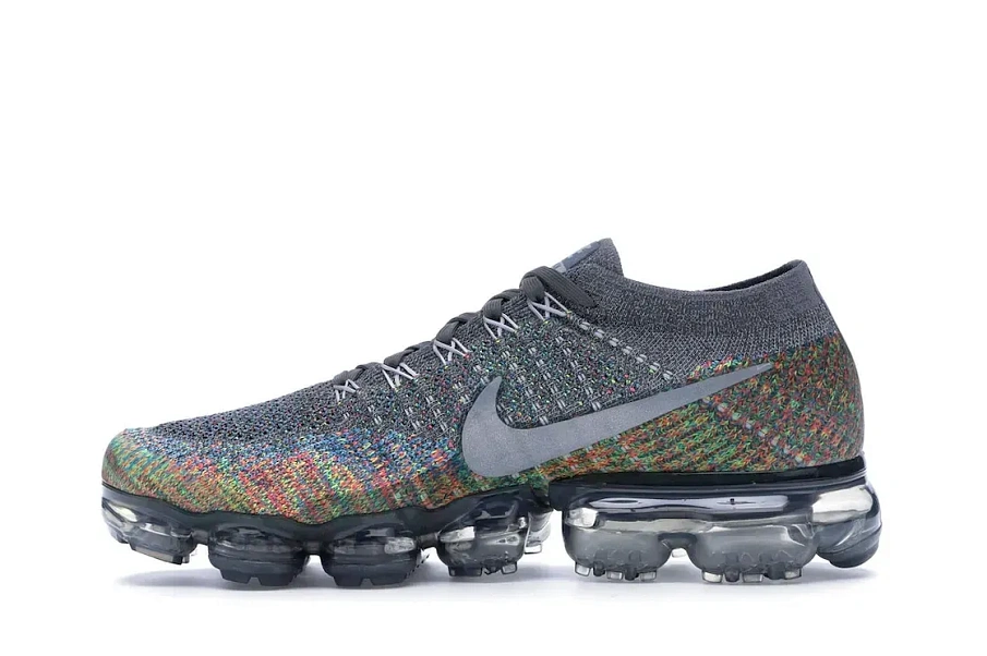 Фото № 3 с приближением к товару «‎Nike Air VaporMax Grey Multi-Color »