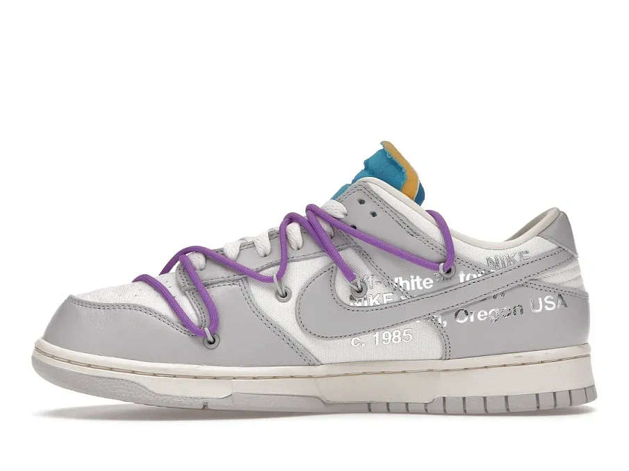 Фото № 3 с приближением к товару «‎Nike Dunk Low Off-White Lot 47»
