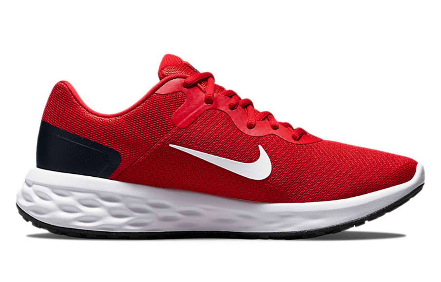 Фото № 2 с приближением к товару «‎Nike Revolution 6 Next Nature Low-Top Running Shoes RedWhite»