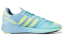 Фото № 2 с приближением к товару «‎Adidas Originals ZX 1K Boost BlueYellow»