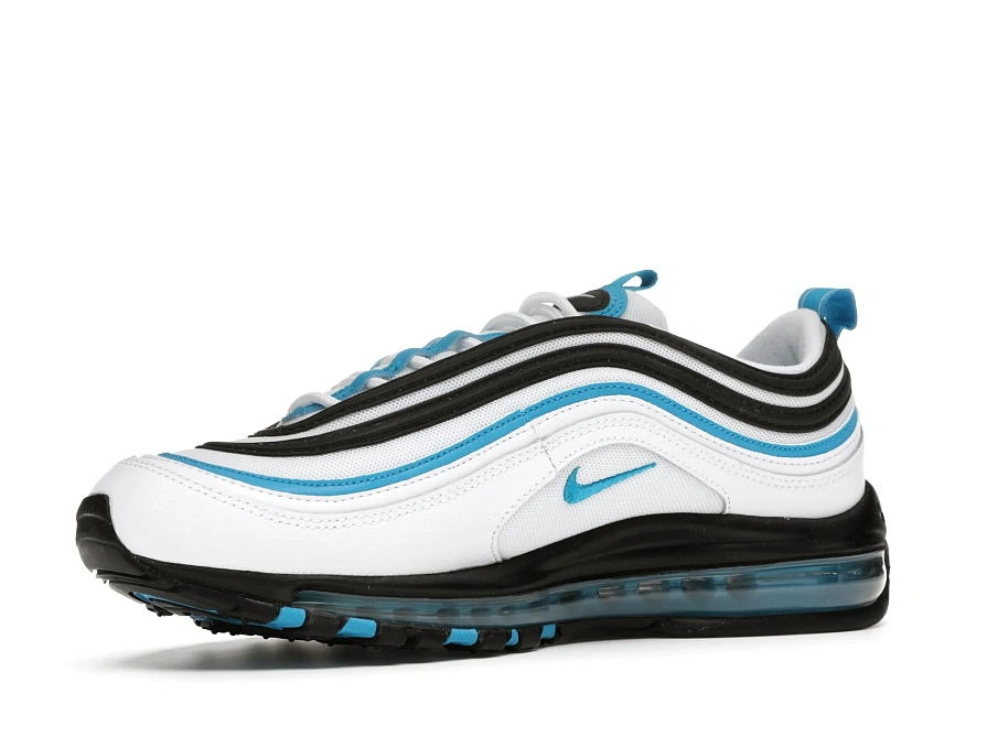 Фото № 2 с приближением к товару «‎Nike Air Max 97 White Black Laser Blue»