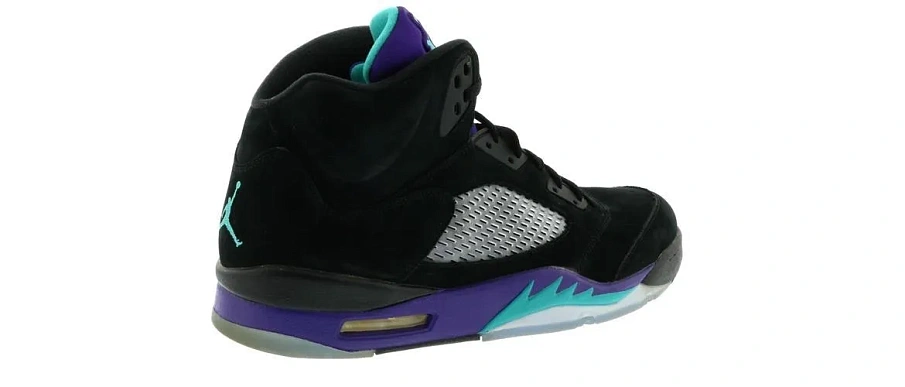 Фото № 6 с приближением к товару «‎Jordan 5 Retro Black Grape (2013)»