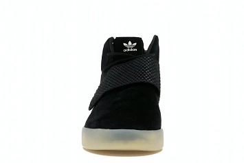 adidas Tubular Invader Strap Black/Black-White - 2