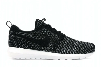 Nike Roshe Run Flyknit Black Sequoia - 1