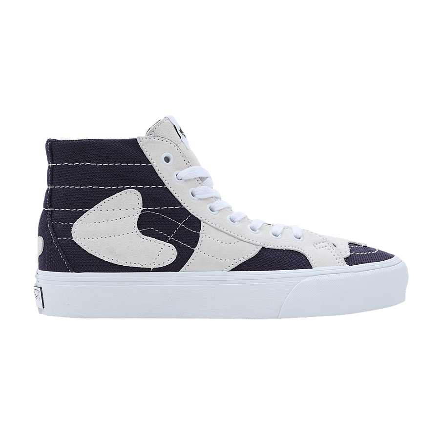 Фото № 1 с приближением к товару «‎Vans Sk8-Hi WP VR3 LX Patchwork - White Navy»