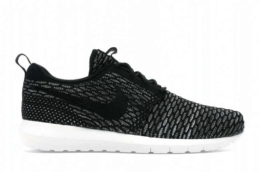 Фото № 1 с приближением к товару «‎Nike Roshe Run Flyknit Black Sequoia»