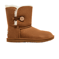 Фото № 1 с приближением к товару «‎UGG Bailey Button 2 Boot Kids Chestnut»