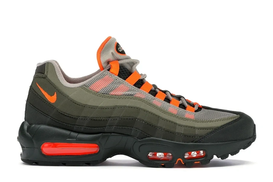 Фото № 1 с приближением к товару «‎Nike Air Max 95 OG Neutral Olive Total Orange»