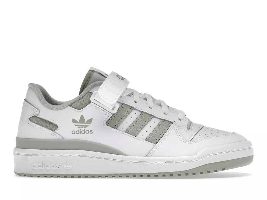 Фото № 1 с приближением к товару «‎adidas Forum Low White Green»