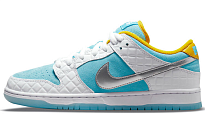 Фото № 1 с приближением к товару «‎FTC x Nike SB Dunk Low Pro QS Skate shoes Lagoon Pulse»
