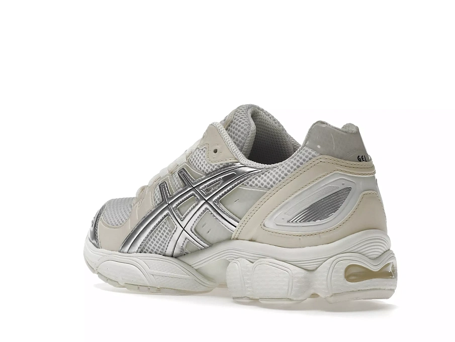 Фото № 4 с приближением к товару «‎ASICS Gel-Nimbus 9 Wind And Sea White Silver»