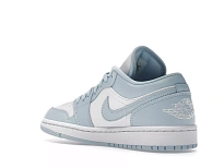 Фото № 5 с приближением к товару «‎Jordan 1 Low White Ice Blue »