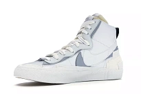 Фото № 4 с приближением к товару «‎Nike Blazer Mid sacai White Grey»