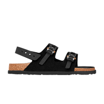 Фото № 1 с приближением к товару «‎Dior x Birkenstock Milano Sandal Black»
