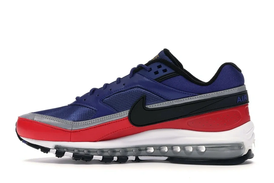 Фото № 5 с приближением к товару «‎Nike Air Max 97 BW Deep Royal Blue Black University Red»