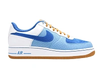 Фото № 1 с приближением к товару «‎Nike Air Force 1 Low 07 Premium Perforated Light Blue»