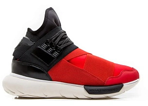 adidas Y3 Qasa High Red Black