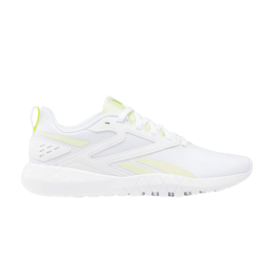 Фото № 1 с приближением к товару «‎Reebok Women's Flexagon Energy TR 4 White Laser Lime (IE4495)»