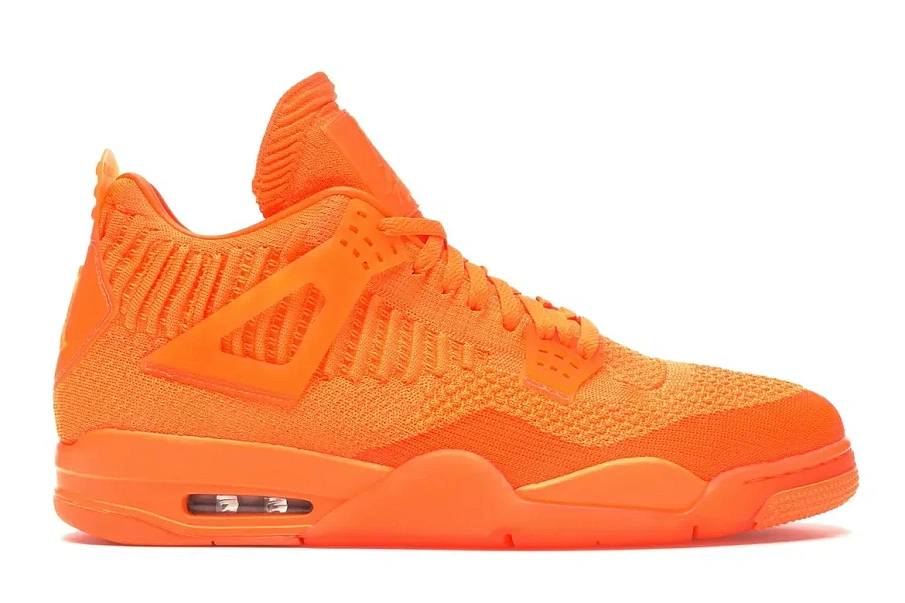 Фото № 1 с приближением к товару «‎Jordan 4 Retro Flyknit Orange»