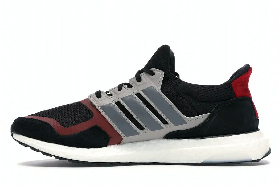 Фото № 3 с приближением к товару «‎adidas Ultra Boost S&L Black Grey Power Red»