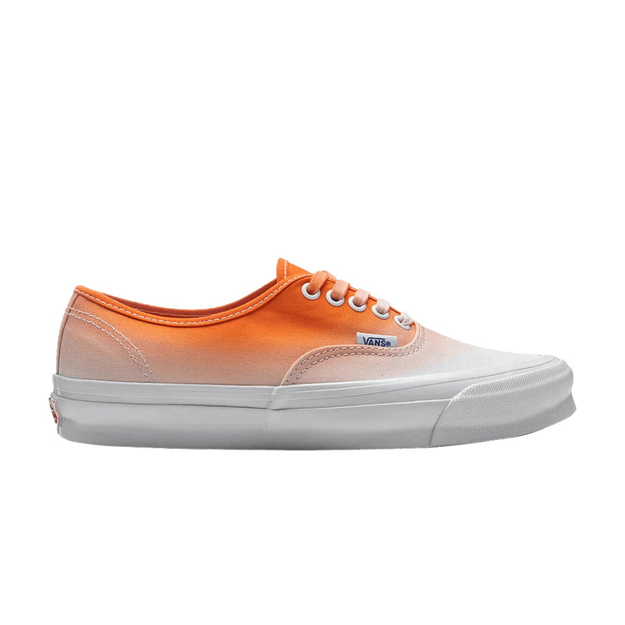 Фото № 1 с приближением к товару «‎Vans OG Authentic LX Dip Dye - Orange White»