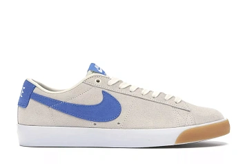 Nike SB Blazer Low Pale Ivory Pacific Blue - 1