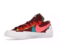 Фото № 4 с приближением к товару «‎Nike Blazer Low sacai KAWS Red»