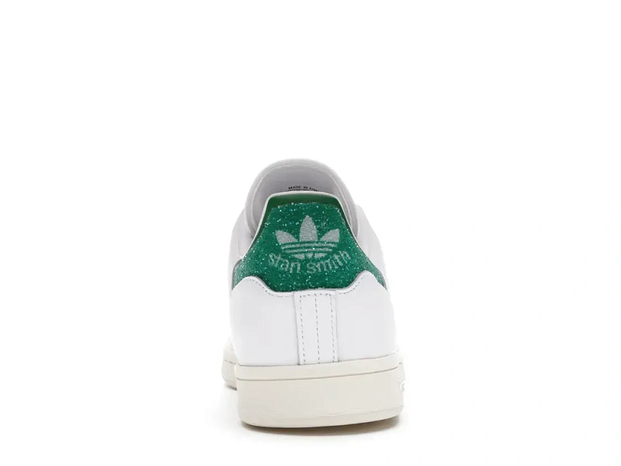 Фото № 4 с приближением к товару «‎adidas Stan Smith Swarovski White Green»