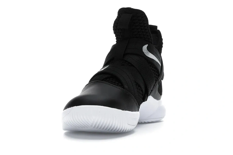 Фото № 4 с приближением к товару «‎Nike LeBron Soldier 12 TB Black White Silver»